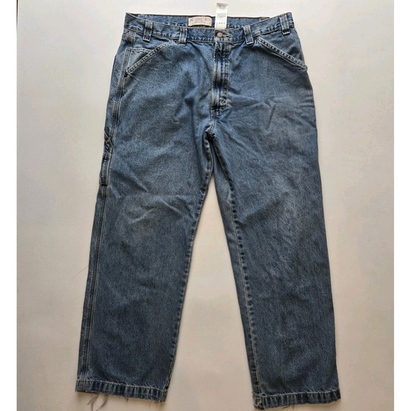Levi's Other - Levi Strauss Signature Carpenter Jeans Mens 36x30 Blue Denim Utility Work